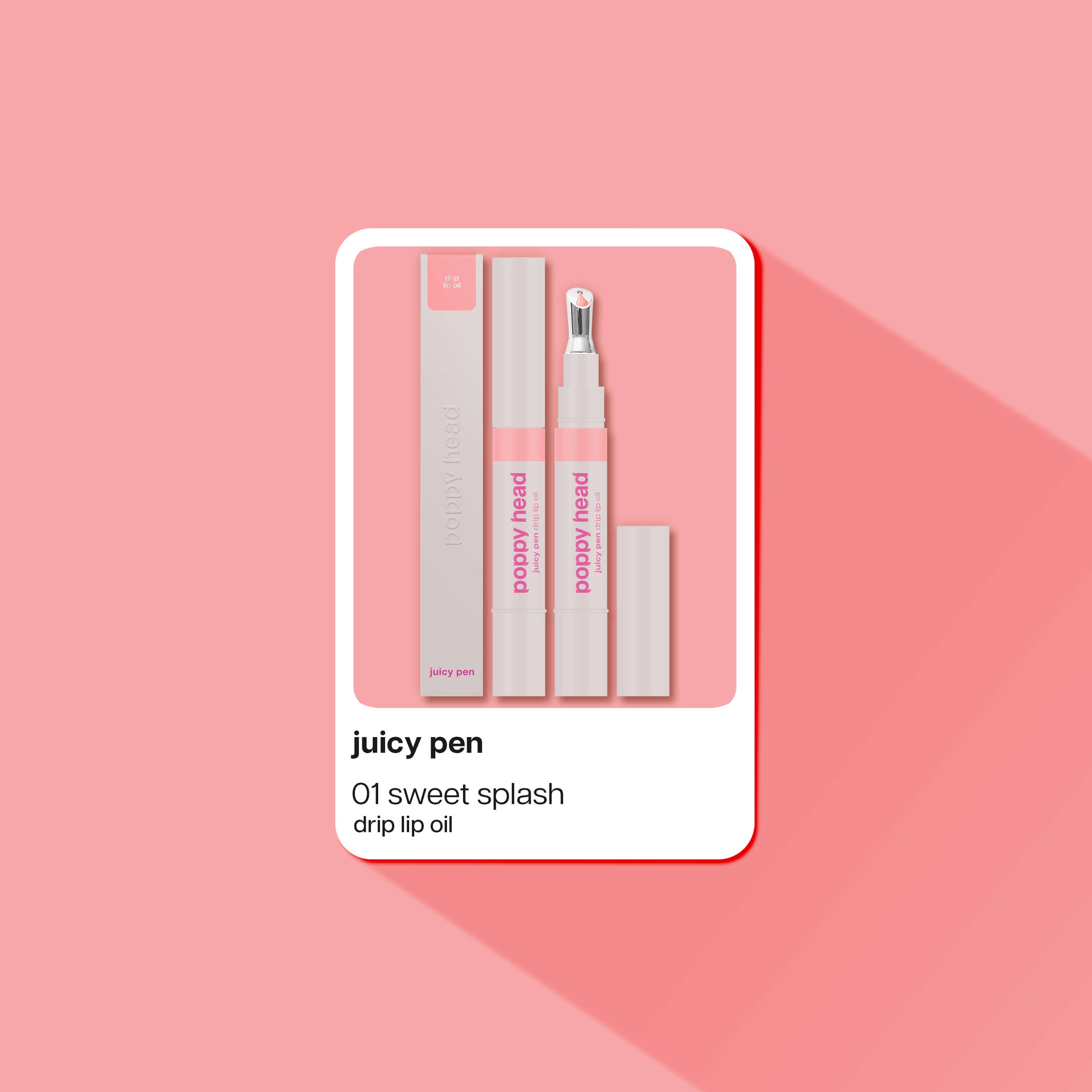 juicy pen Olejek do ust 5903843265122_4 Poppy Head