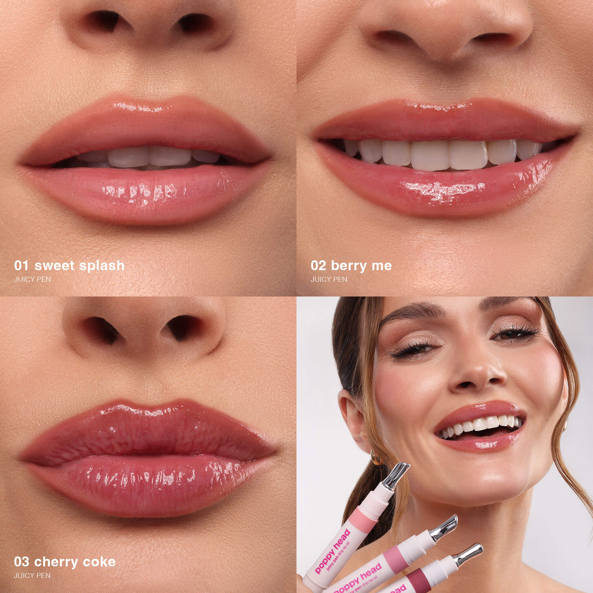 juicy pen Olejek do ust 5903843265139_5 Poppy Head