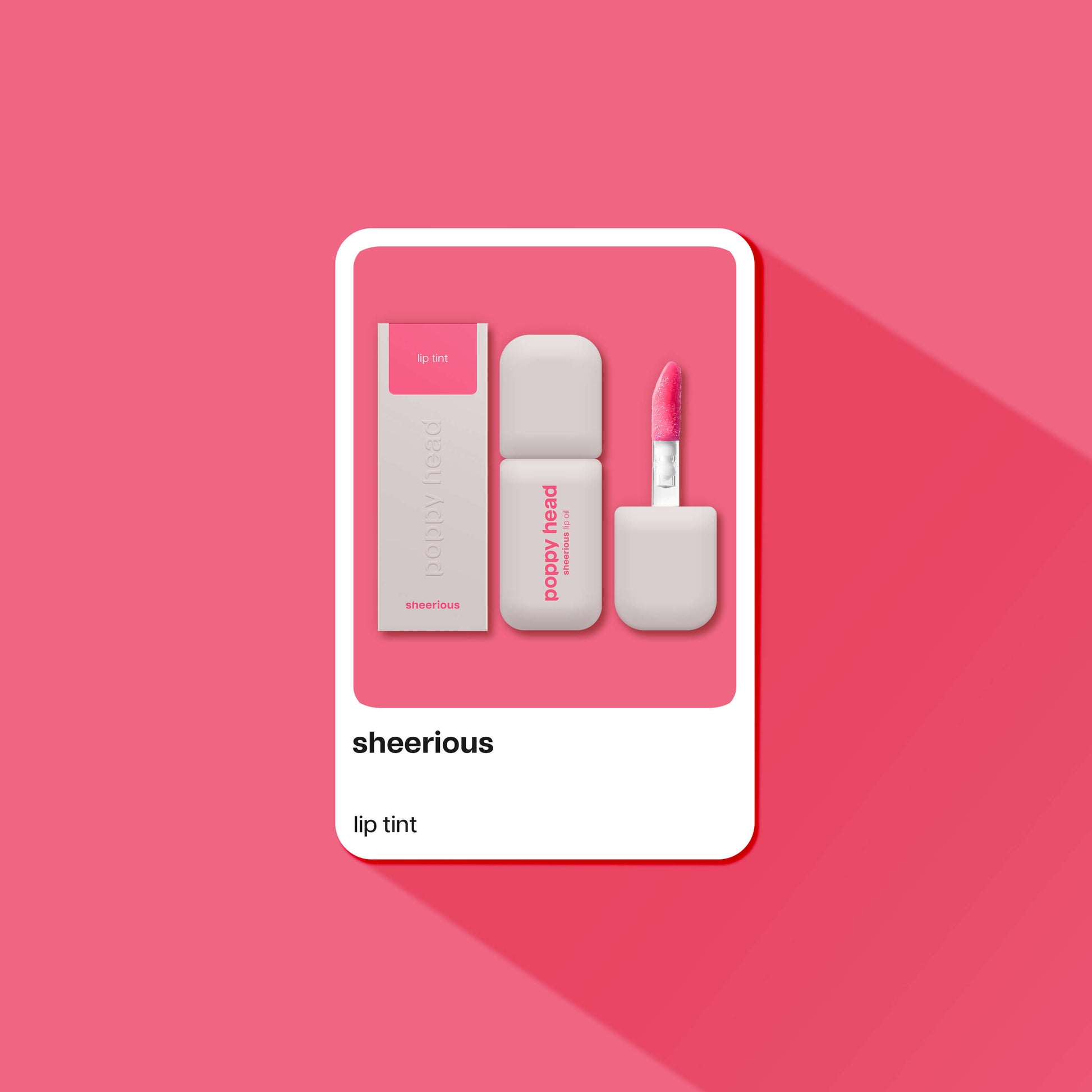 sheerious Tintujący olejek do ust 5903843265153_3 Poppy Head