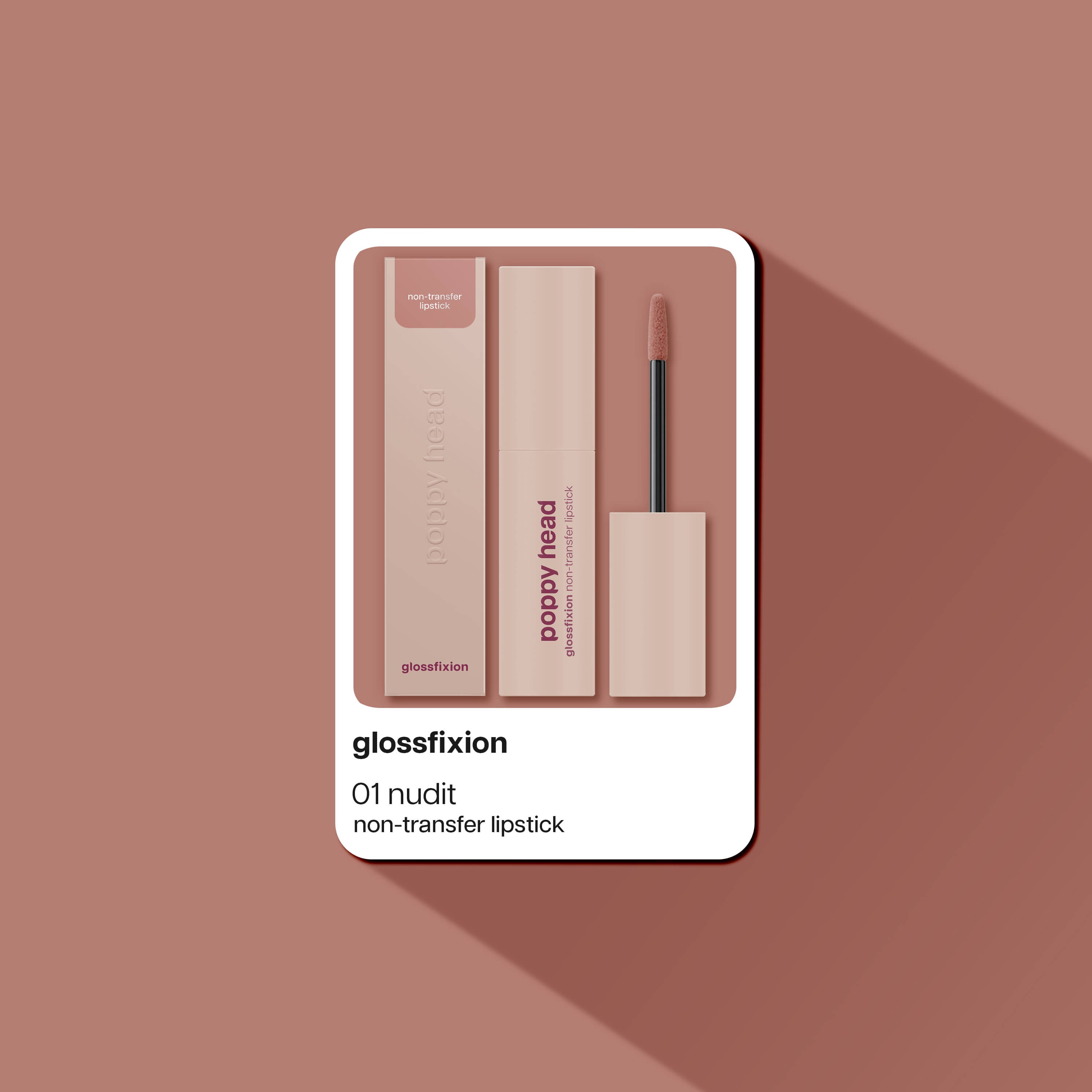 glossfixion Pomadka zastygająca 5903843265436_4 Poppy Head