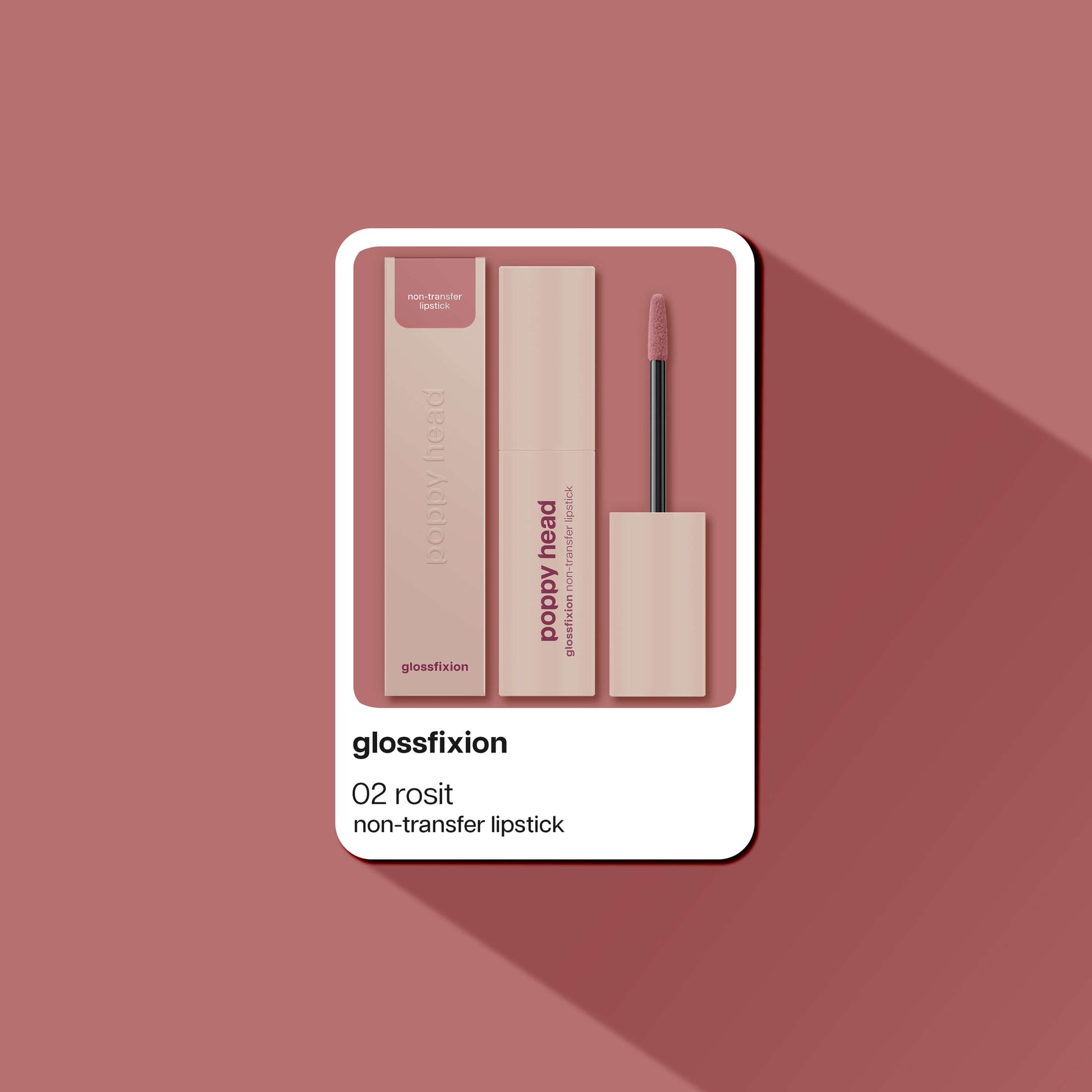 glossfixion Pomadka zastygająca 5903843265443_4 Poppy Head