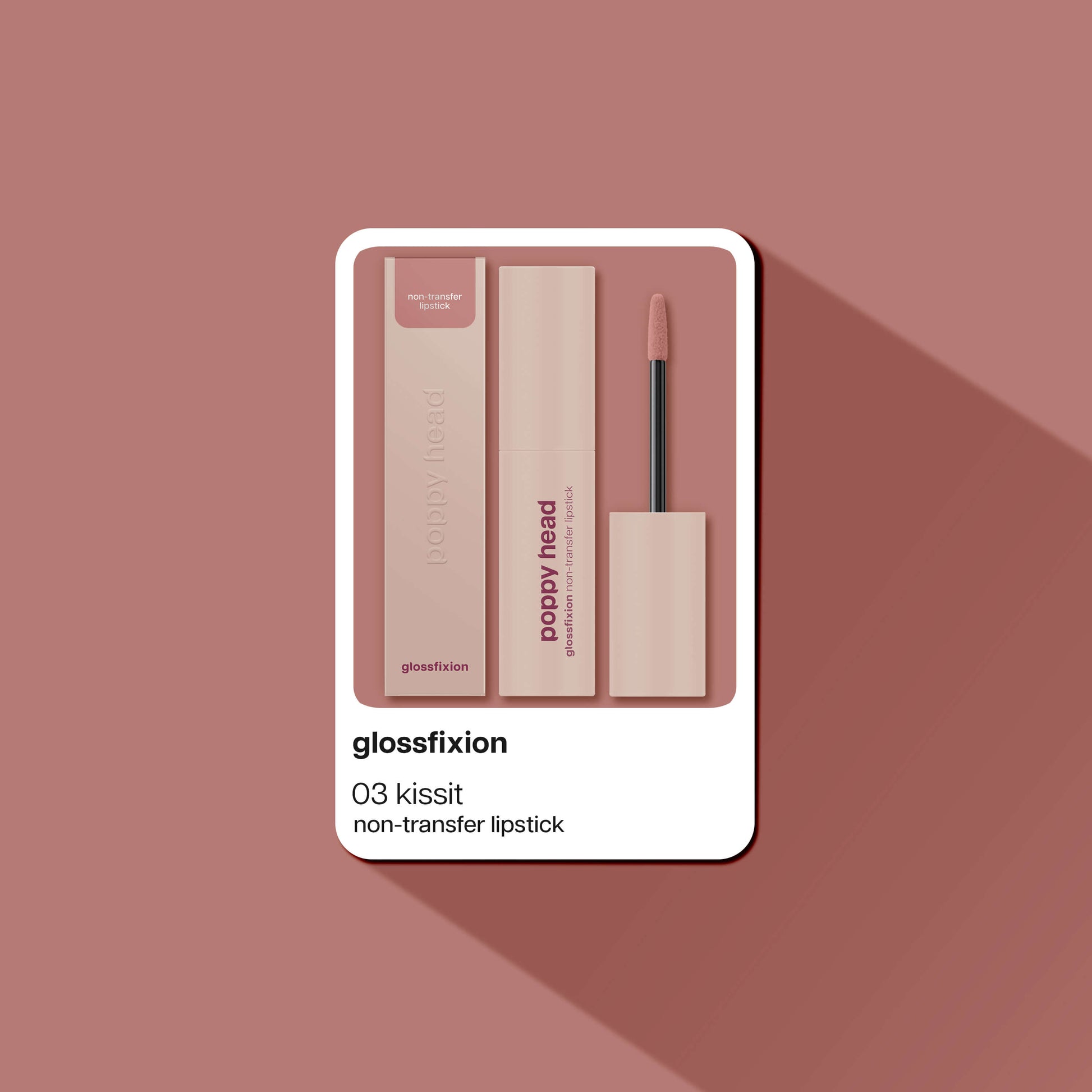 glossfixion Pomadka zastygająca 5903843265450_4 Poppy Head