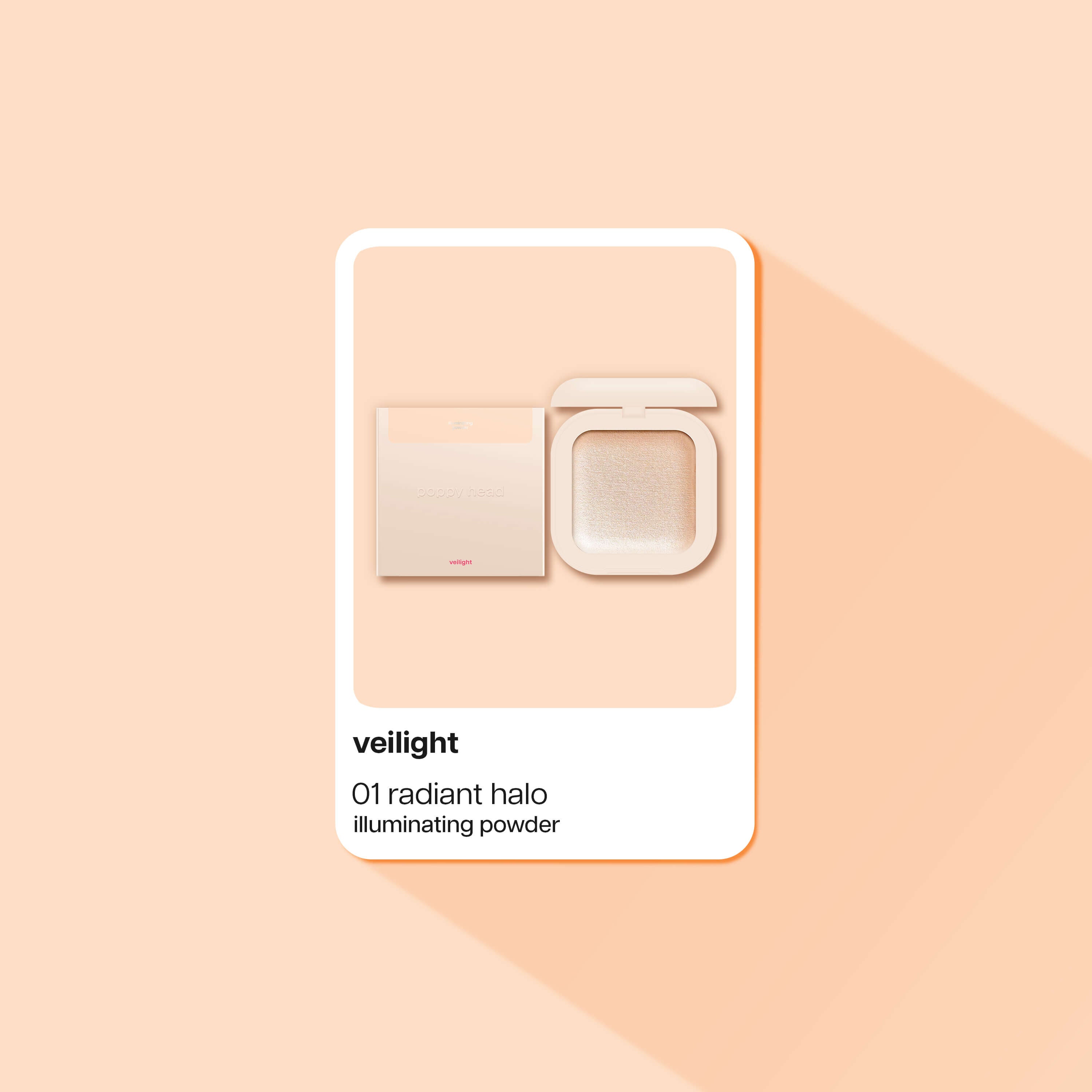 veilight Wypiekany puder rozświetlający 5903843265474_4 Poppy Head