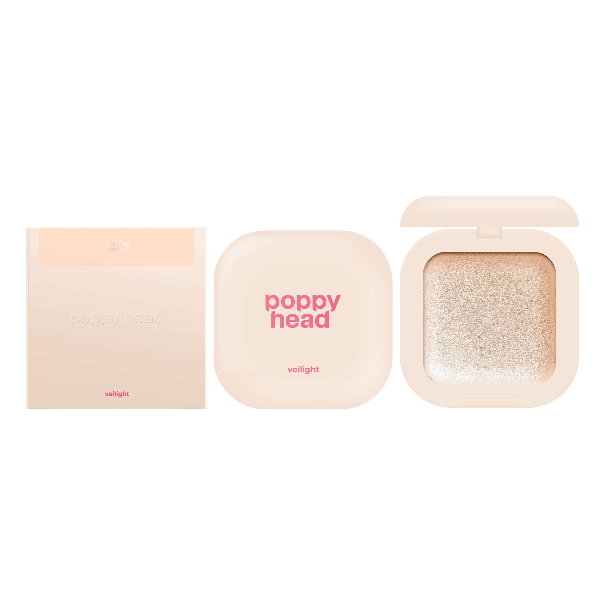 veilight Wypiekany puder rozświetlający 5903843265474_6 Poppy Head