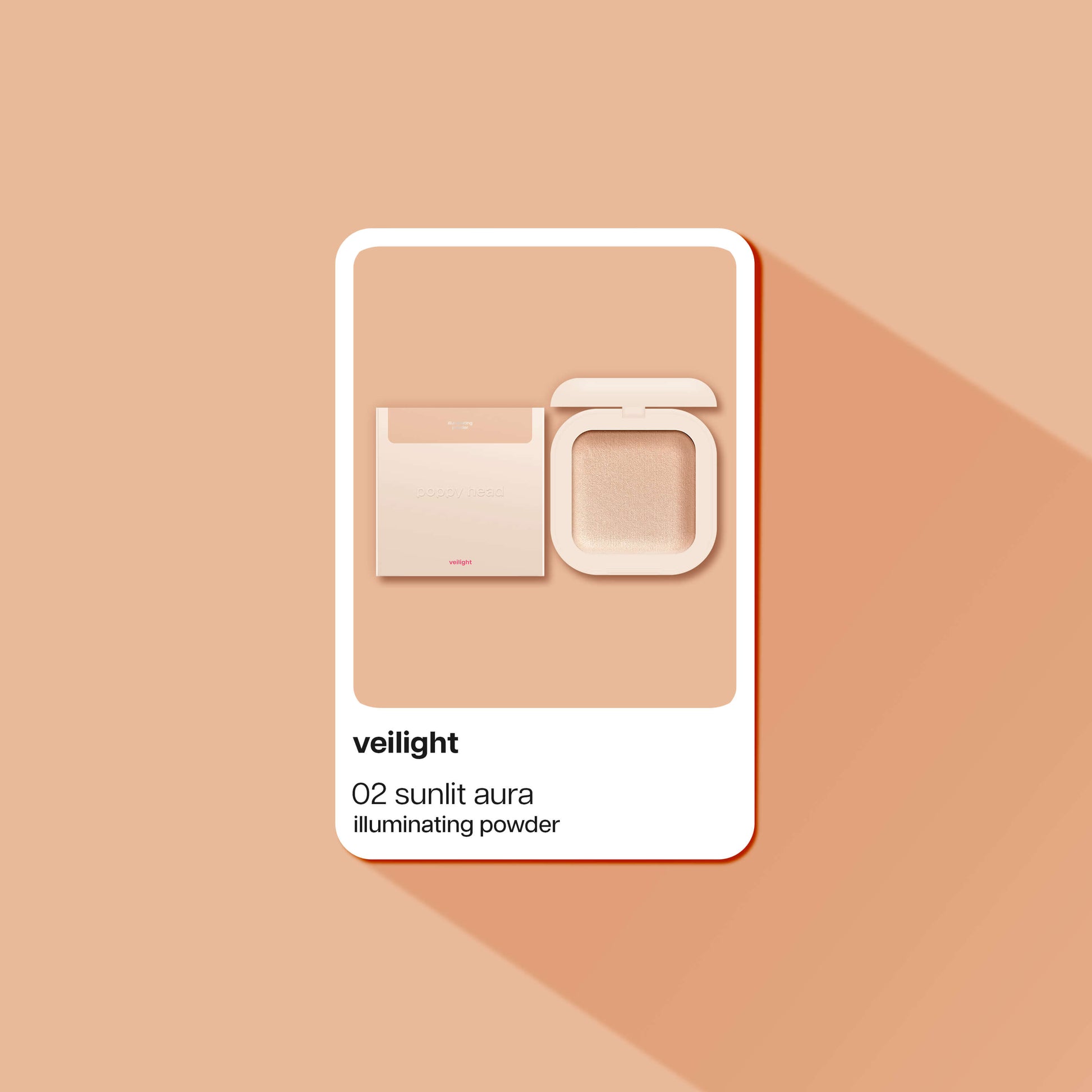 veilight Wypiekany puder rozświetlający 5903843265481_3 Poppy Head