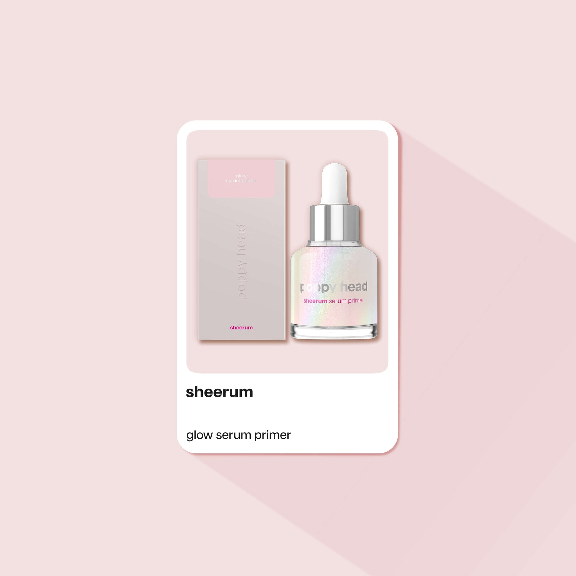 sheerum Rozświetlające serum pod makijaż 5903843265528_3 Poppy Head