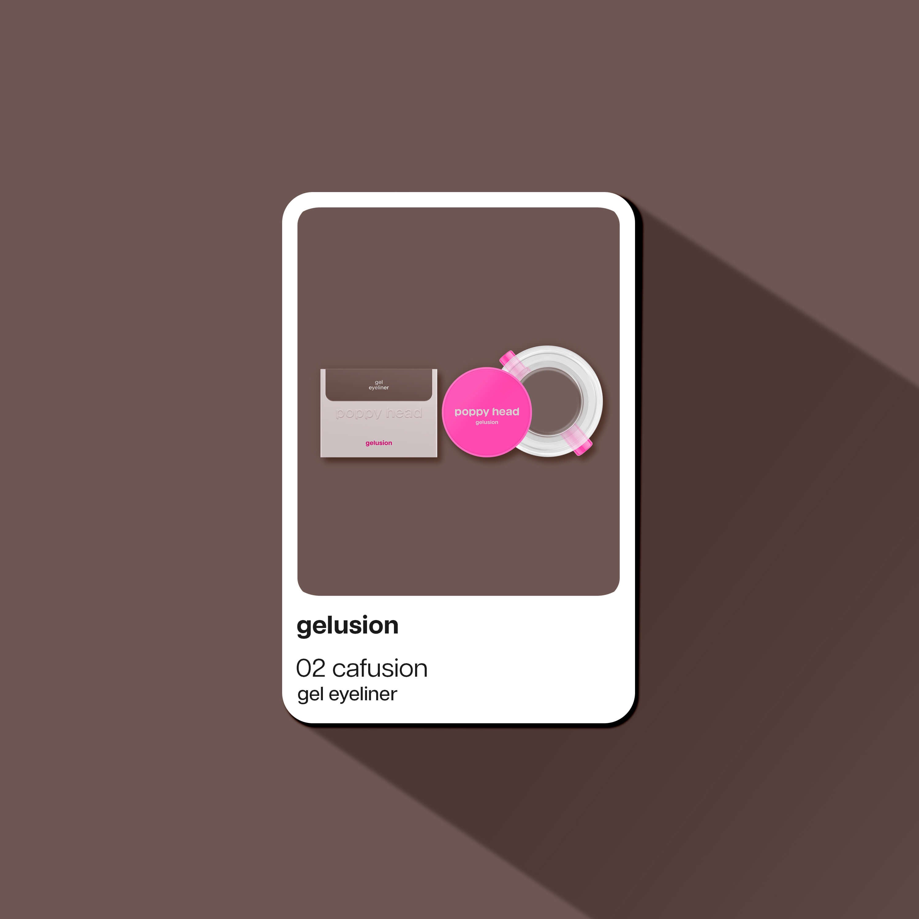 gelusion Eyeliner w żelu 5903843265771_3 Poppy Head