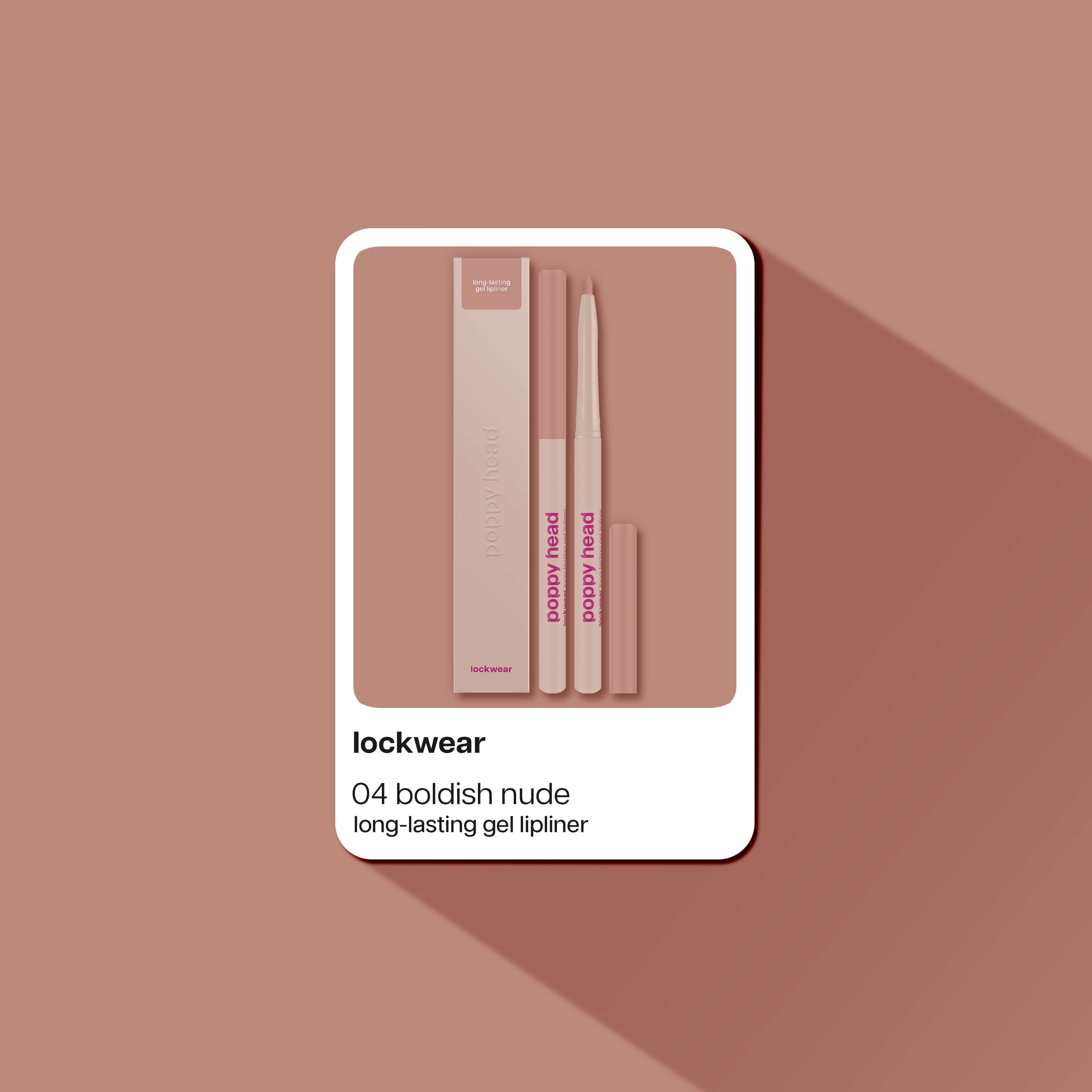 lockwear Żelowa konturówka do ust boldish_mood_5903843265115_4 Poppy Head