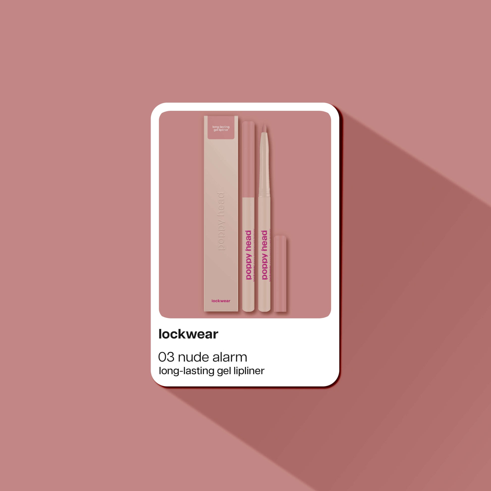 lockwear Żelowa konturówka do ust nude_alarm_5903843265108_4 Poppy Head